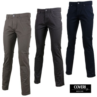 Pantaloni Uomo COVERI MOVING CU05 Modello Jeans 5 tasche Elastico GELSTORE  | eBay