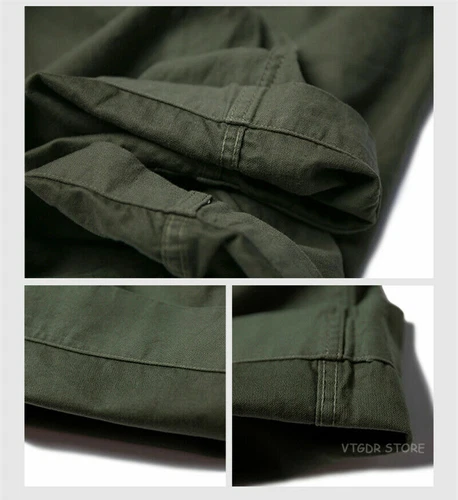 NON STOCK OG-107 Fatigue Utility Pants Military Baker Trousers Sateen Army Green - Picture 22 of 36