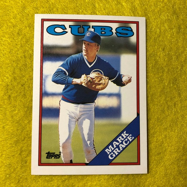 MARK GRACE > CHICAGO CUBS > 1988 TOPPS TRADED > ROOKIE BASEBALL CARD