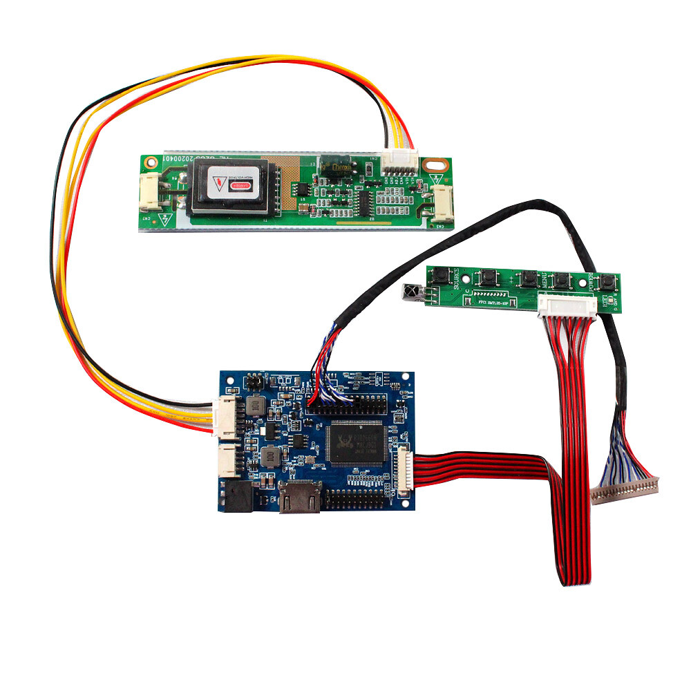 For 15inch 1024x768 NL10276BC30-33D LCD Screen HD Audio Control Board  20 pins