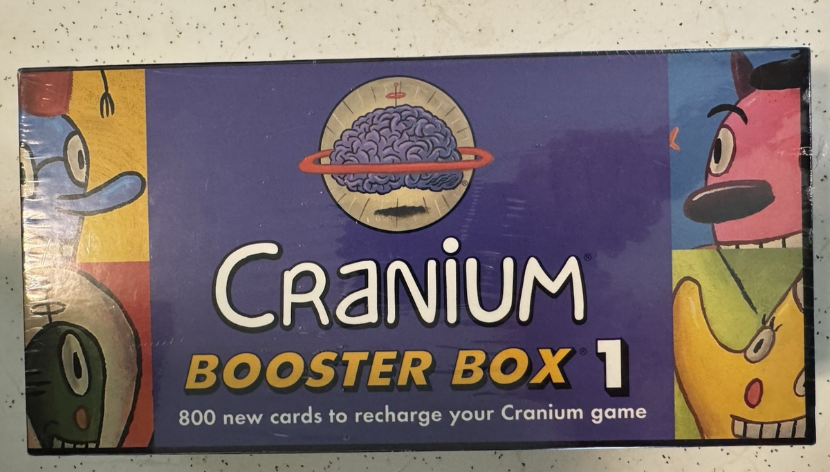Cranium Booster Bo 4 Decks 800 Cards For Cranium Brain Game Board for sale  online | eBay