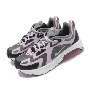 Nike Air Max 200 GS Grey Pink Womens Girls Running Shoes Sneakers  AT5627-008 | eBay