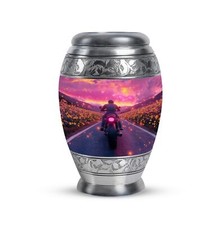 Motorbike Riders Urn Keepsakes Human Ashes Unique Cremation Urn For Ashes 3 Inch