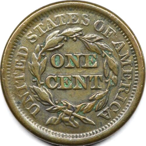 1851 großer Cent in schöner hochwertiger Erhaltung - Bild 3 von 3