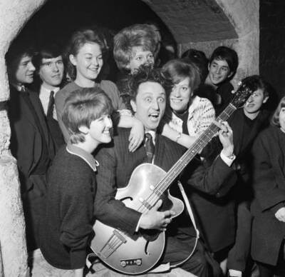 Comedian Ken Dodd was made the first honorary life member 1964 Old Photo 3