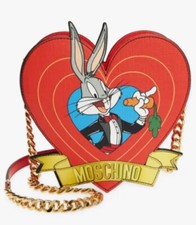 Moschino Year Of The Rabbit Heart Crossbody Bag Nwt!
