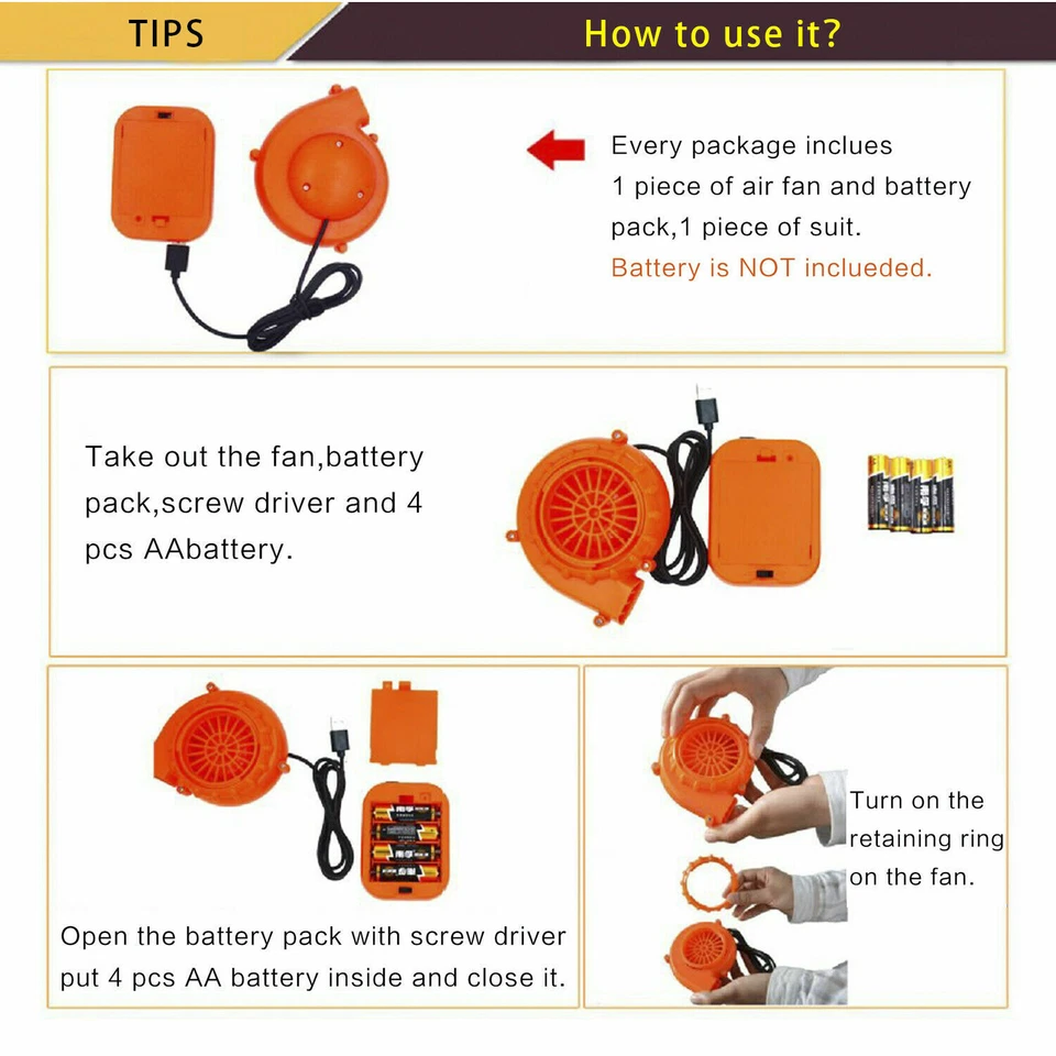 Traje de disfraz de dinosaurio inflable para jinete de dinosaurio T-REX talla adulto - usado Foto 4 de 4