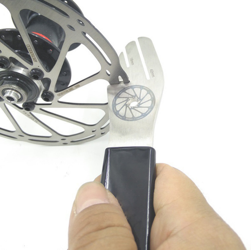 Portable Bicycle Disc Brake Rotor Stainless Steel Wrench Alignment Truing Tools - Picture 4 of 6
