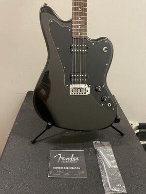 2001 Fender Squire Jagmaster Montego Black Electric Guitar | eBay