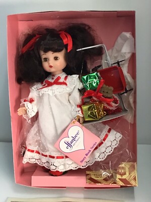 Effanbee Doll The Enchanted Doll House Christmas Morning 8 Inch W/Tags, COA, Box