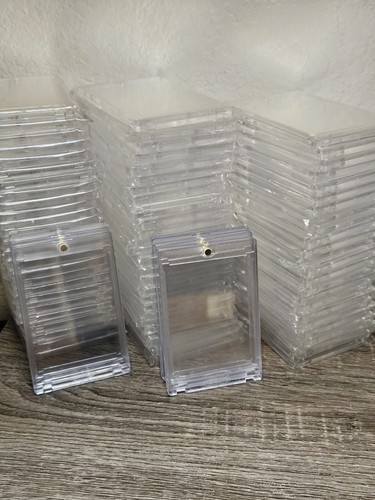 One Touch Magnetische Kaarthouder 35pt Toploader Transparante Kunststof Harde Al