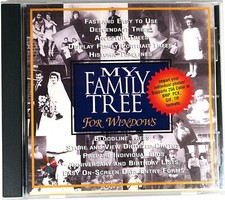 My Family Tree, DSR Software, 1994, Windows 3.1, Win 95 only Vintage - READ