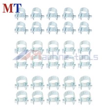 30Pack High Quality 1/4" 5/16" 3/8" Fuel Injection Hose Clamp Auto Fuel Clamps