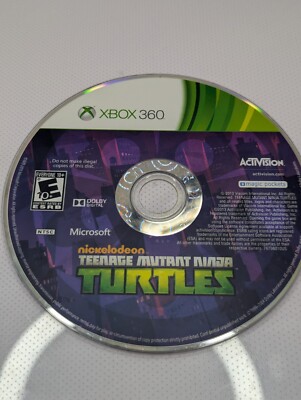 Nickelodeon Teenage Mutant Ninja Turtles (Microsoft Xbox 360) Disc Only READ