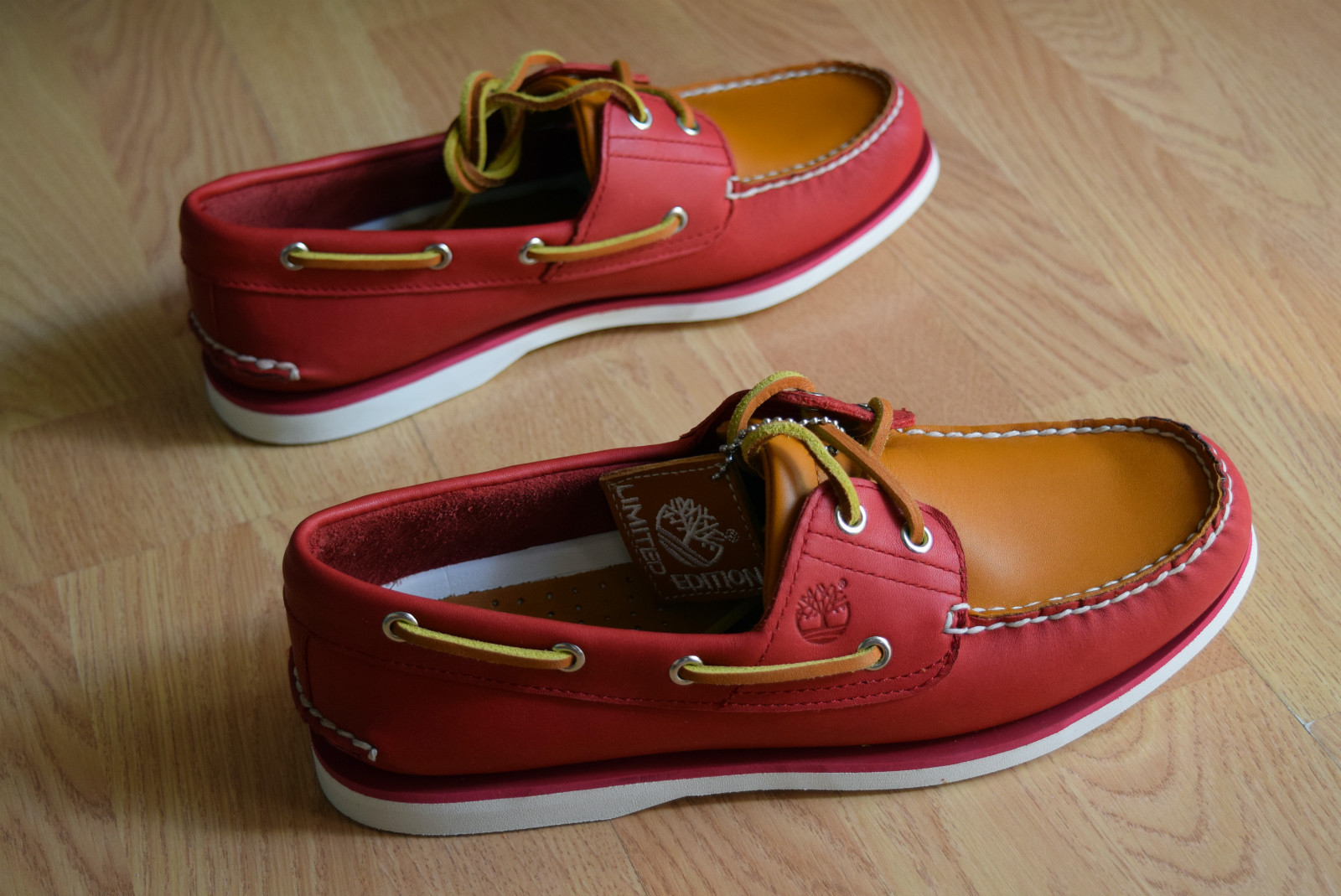 Barco Timberland Clásico 2 Ojos Rojo 41 41,5 42 43 43,5 España A154K 2 Ojos bergantín