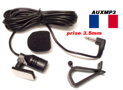 Micro Bluetooth Auto für Autoradio Und GPS Mit Stecker 3.5mm Mikrofon