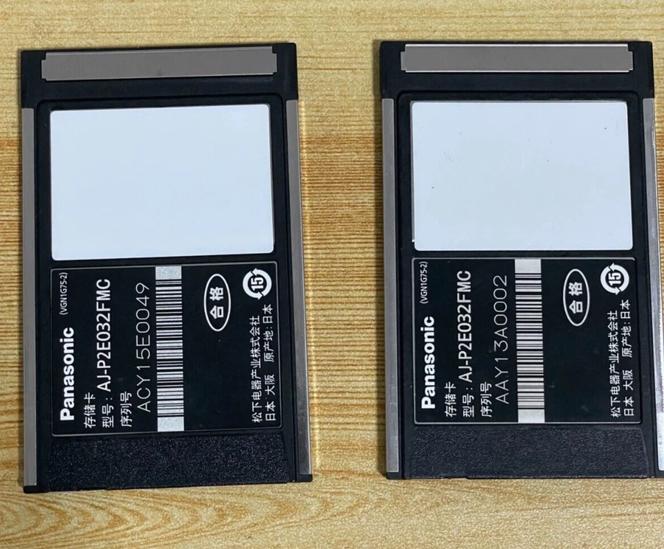 1 Pcs Origin Panasonic F Series 32GB P2 Memory Card AJ-P2E032FMC Made in Japan - Image 3 of 4