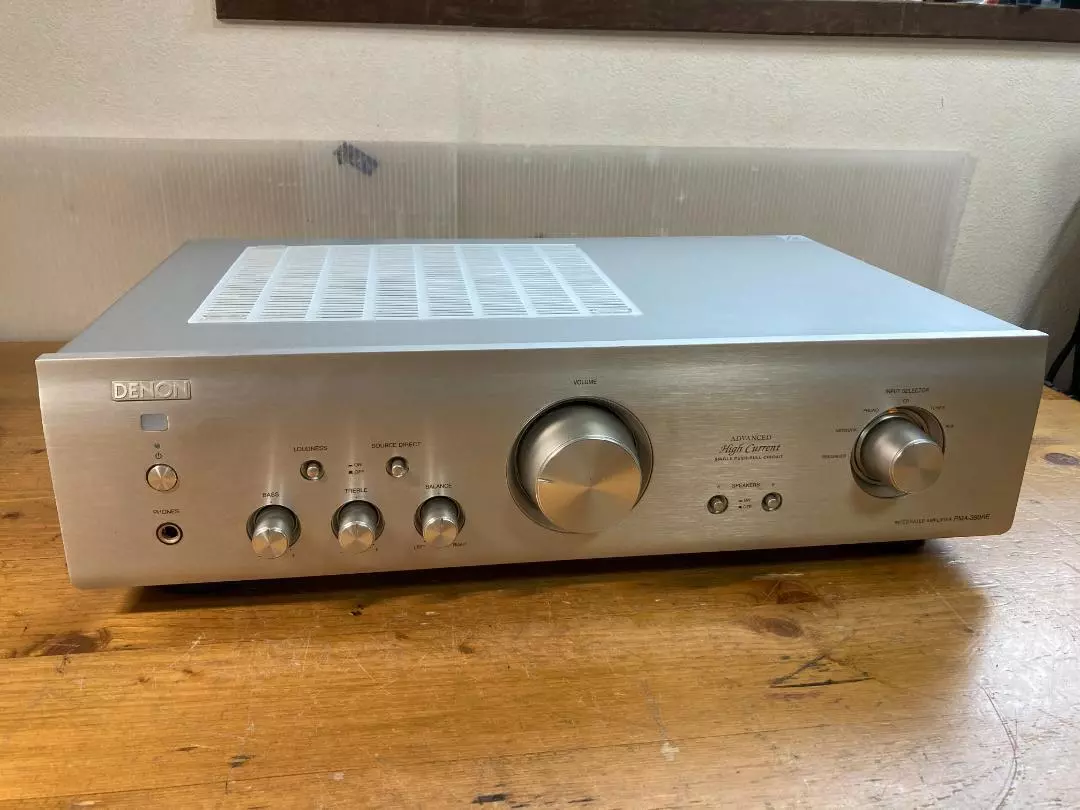 DENON PMA-390RE Integrated Amplifier Transistor Silver 100V 50