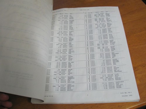 Ingersoll No. Lista de precios y sustitución 93-1 piezas - Imagen 3 de 7