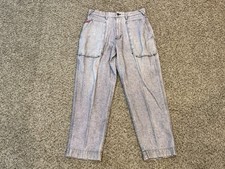 Platinum FUBU Fat Albert Junkyard Gang Jeans Mens 36x30 Y2K Vintage Blue Jeans