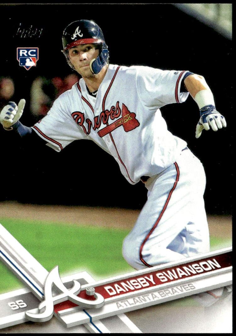 2017 Topps #87 Dansby Swanson Rookie E1