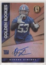 2019 Panini Gold Standard Golden Rookies 112/199 Oshane Ximines #GRA-OX Auto 4fb