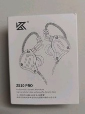 KZ ZS10 Pro, Linsoul 4BA 1DD 5 Driver in-Ear HiFi Earphones w/o Mic, Stone black