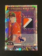 Ryan Hoogendoorn 2023 Panini USA Stars & Stripes Auto Relic Cracked Ice /23