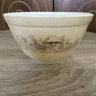 Pyrex Forest Fancies Mushroom 401 Bowl 750ml Brown Tan