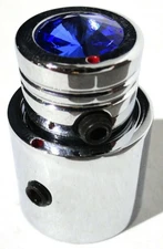 CB radio Knob On/Off Volume Squelch  for 3/16" Shaft Blue Jewel UP#21786 Each