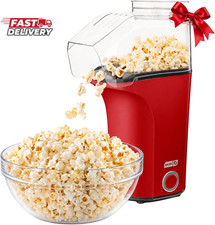 Dash Fresh Pop Popcorn Maker Electric Hot Air Popper 16-cup Red