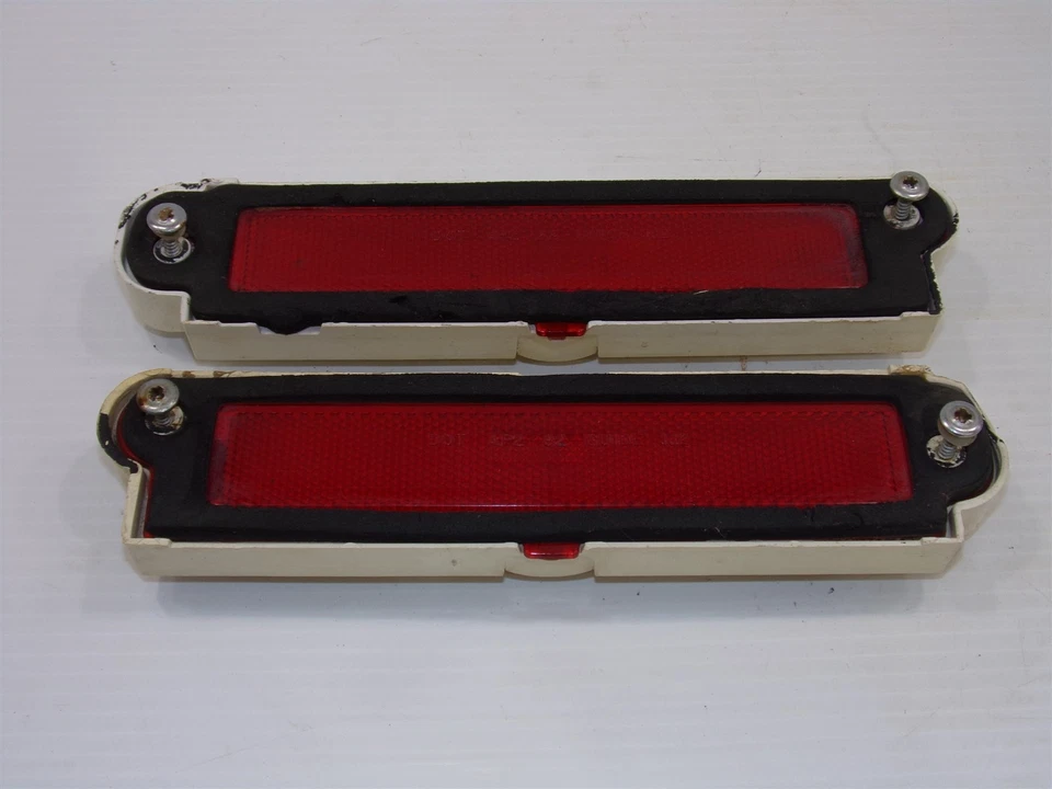 1982 - 1985 Cadillac Cimarron Red Marker Lights OEM 82 - 87 Chevy Cavalier OEM - Image 2 of 4