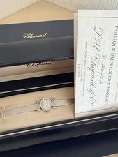 Stunning Vintage 1977 Chopard 18k Gold & Diamond Ladies Watch - 0.74ctw