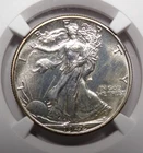 Photo of a 1942-P Walking Liberty Half Dollar from an eBay listing that sold on Jul 23, 2026