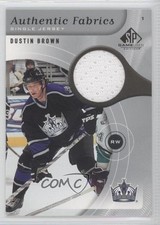 2005-06 SP Game Used Edition Authentic Fabrics Dustin Brown #AF-DB 0c2