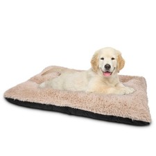 JOEJOY Dog Bed Crate Pad, Deluxe Plush Washable Dog Beds Fulffy Soft Kennel P...