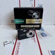 Fujifilm Finepix J38 Black 12.2MP w/ battery - Tested Working