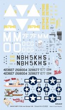 Eduard 1/48 P-38J Lightning Over Europe Decal...