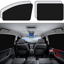 Car Window Sun Shades Covers - 4 Pcs Magnetic Privacy Side Front Back-4