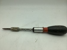 Vintage STANLEY Yankee Handyman Push Drill Screwdriver No. 133H Made in USA