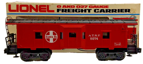 Lionel 9274 Santa Fe Bay Window Lighted Caboose  New In Box | Condition: New