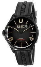 U-Boat Darkmoon Black PVD Black Dial Black Ru...