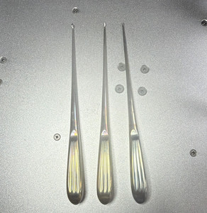 Codman Cushing Curette Set of 3 Orthopedics Surgical Instrument
