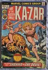 KA-ZAR #2 (Vol 2, 1974) - Shanna, The She-Devil - Gil Kane, Don Heck - Marvel
