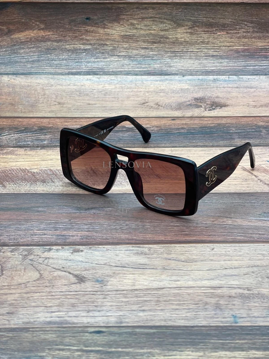 CHANEL Brown Square Sunglasses for Women for sale | eBay