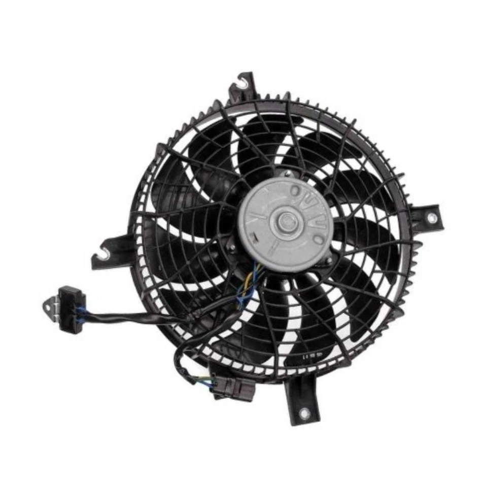 Ventilador condensador para Suzuki XL-7 2003-2006 | Hoja de plástico montaje cepillado 2 terminales Foto 3 de 4