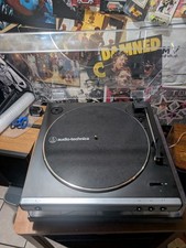 Audio-Technica AT-LP60X Gunmetal Automatic Belt-Drive Turntable 33/45RPM Tested