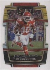 2021 Panini Select Concourse Black & Gold Prizm Die-Cut Derrick Gore #84 0z8z