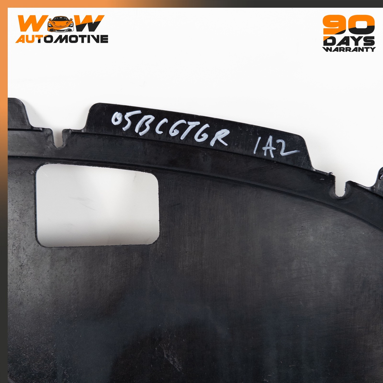 04-10 BENTLEY CONTINENTAL GT UNDERBODY SPLASH SHIELD GUARD COVER BLACK OEM