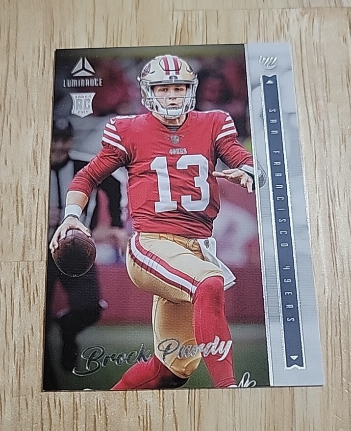 2022 Chronicles BROCK PURDY Luminance #213 Rookie Card RC San Francisco 49ers